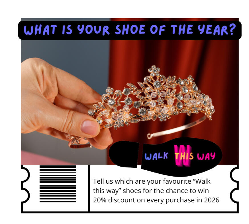 Crown over shoe logo